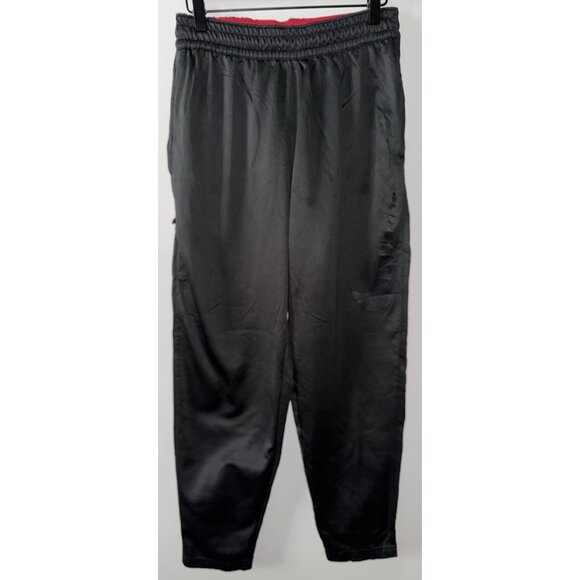 Nike Dri-Fit Jogger Pants Women’s Size Large Dark Grey Polyester Fleece Lining - Picture 1 of 13